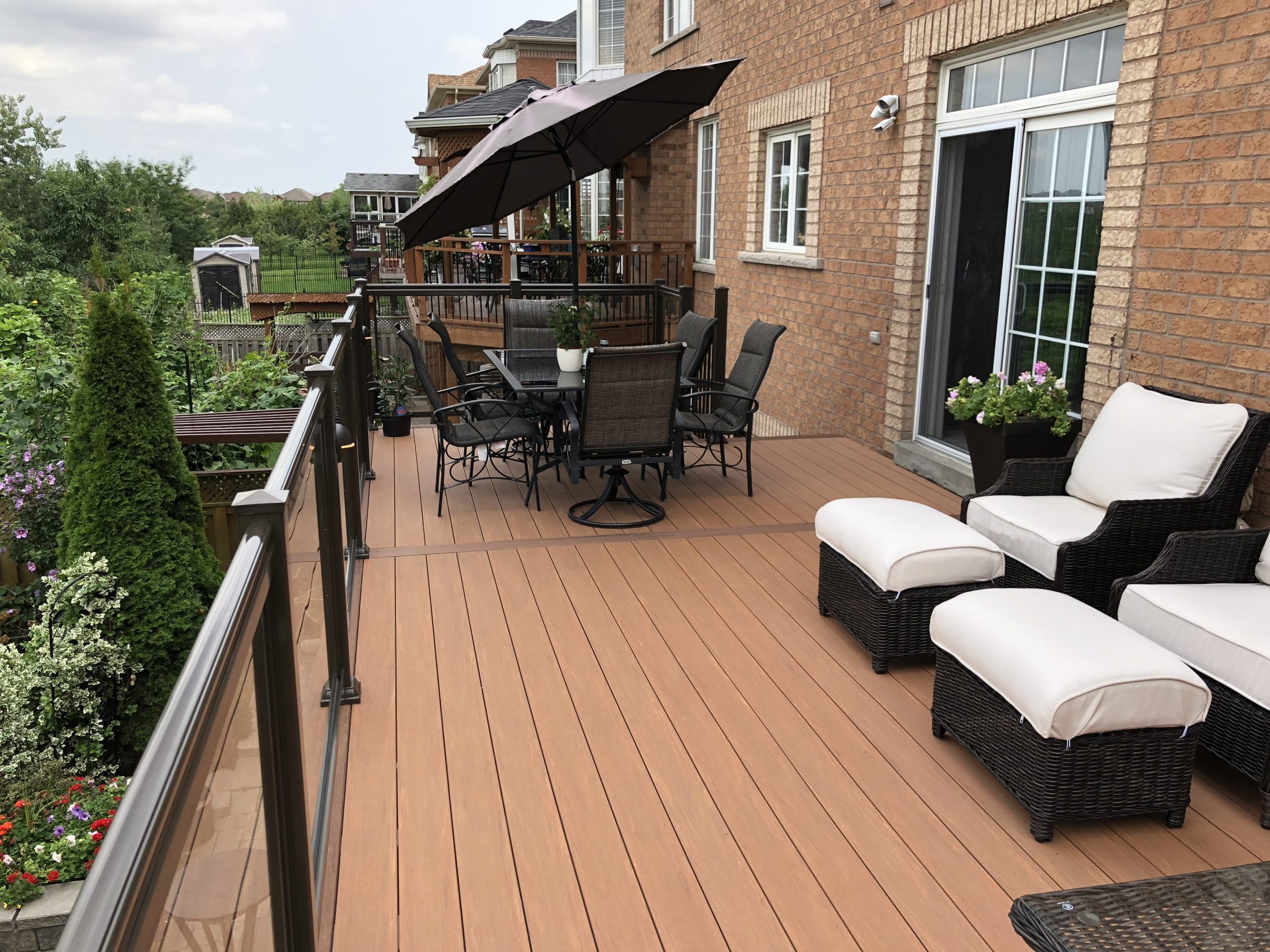 PVC Deck withScenic Pond